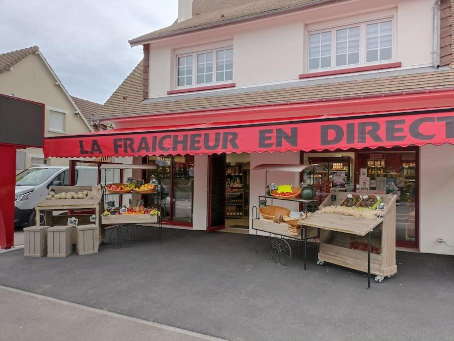 Studio Cabourg - Home-Varaville Avec Jardin Exteriör bild